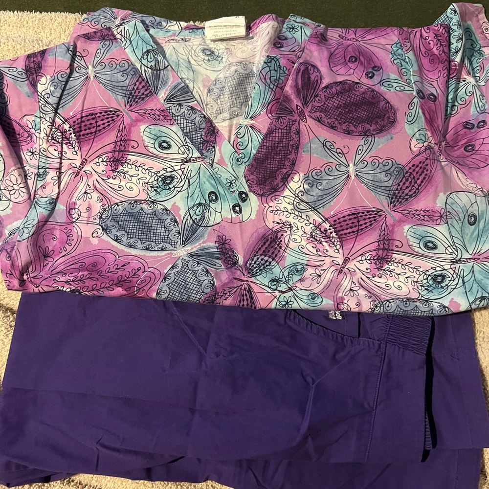 3 set of scrubs